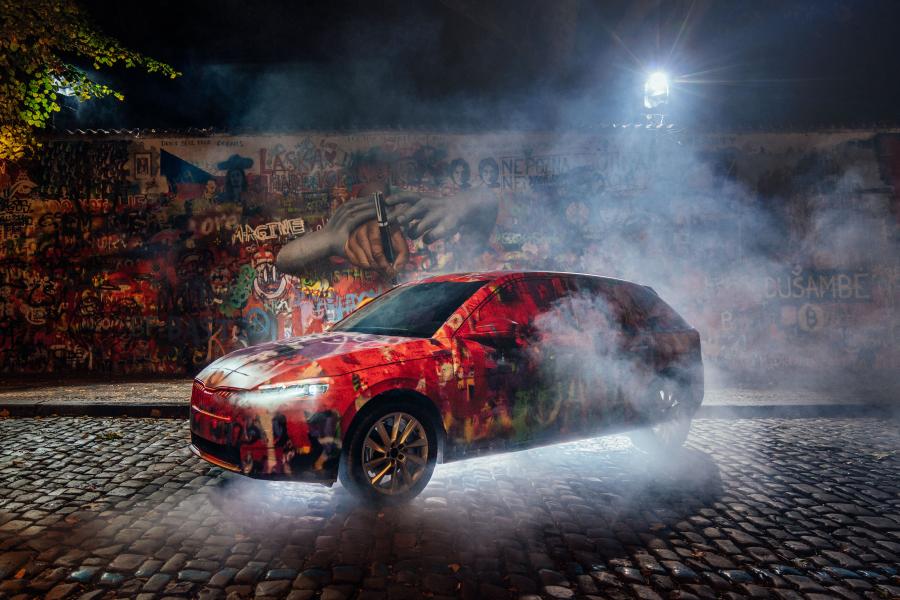  Skoda Scala Art Car by Chemis 2018 года  (фото 1 из 10)